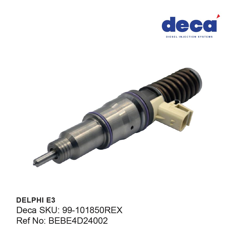 ORIGINAL REMAN DELPHI INJ BEBE4D24002 E3 4 PIN EUI