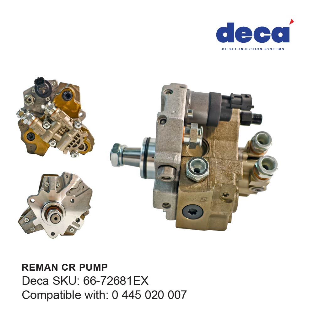 A/M REMAN PUMP COMPATIBLE WITH 0445020007 CP3