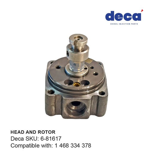[6-81617] 1 468 334 378 HEAD AND ROTOR