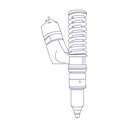 ORIGINAL PIEZO INJECTOR FOR 03L130277B