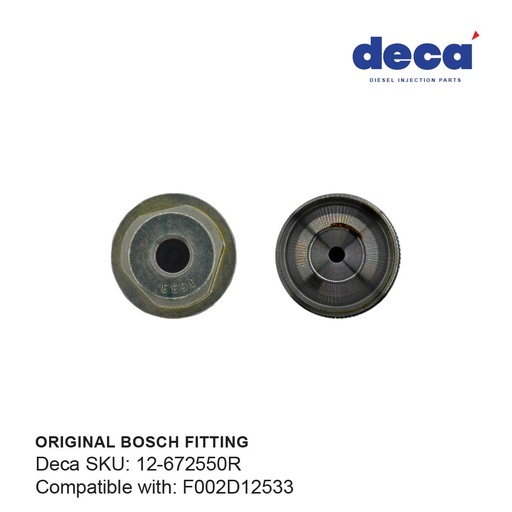 [12-672550R] ORIGINAL BOSCH FITTING F002D12533