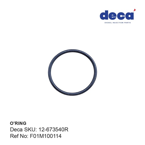 [12-673540R] ORIGINAL BOSCH O'RING F01M100114